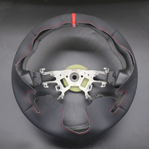 Griffowl Steering Wheel Cover for Bespoke Hatchback Nissan NV Cargo NV1500 NV2500 NV3500 2012-2021. Hand-sewn DIY kit blends grip, function, and style inside.
