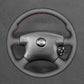 Griffowl Steering Wheel Cover for Bespoke Hatchback Nissan Pulsar N16 Serena Caravan 2000-2003. Elevate your interior with Griffowl's wrap and stitch kit.
