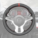 Griffowl Steering Wheel Cover for Bespoke Hatchback Opel Adam 2012-2020. Perfect grip with our steering wheel wrap and custom interior touch.
