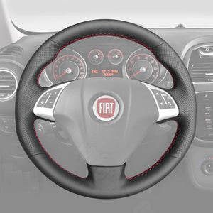 Griffowl Steering Wheel Cover for Bespoke Hatchback Opel Combo D 2012-2017. Perfect grip with our steering wheel wrap and custom interior touch.