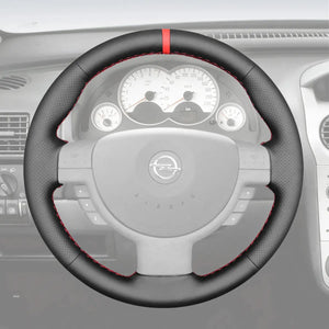 Griffowl Steering Wheel Cover for Bespoke Hatchback Opel Corsa C Tigra Combo C 2000-2011. Elevate your interior with Griffowl's wrap and stitch kit.
