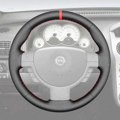 Griffowl Steering Wheel Cover for Bespoke Hatchback Opel Corsa C Tigra Combo C 2000-2011. Elevate your interior with Griffowl's wrap and stitch kit.
