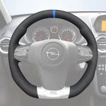 Griffowl Steering Wheel Cover for Bespoke Hatchback Opel Corsa D OPC 2007-2015. For refined interior upgrades using our wrap and stitch kit.
