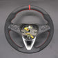 Griffowl Steering Wheel Cover for Bespoke Hatchback Opel Corsa E Mk4 Astra K Mk7 Karl Zafira C 2014-2020. Perfect for enthusiasts seeking refined interior mods.
