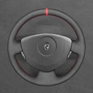 Griffowl Steering Wheel Cover for Bespoke Hatchback Renault Clio 2 Twingo 2 2007-2014. Elevate your interior with Griffowl's wrap and stitch kit.