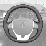Griffowl Steering Wheel Cover for Bespoke Hatchback Renault Laguna 3 2007-2015. For refined interior upgrades using our wrap and stitch kit.