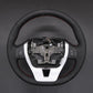 Griffowl Steering Wheel Cover for Bespoke Hatchback Renault Laguna 3 2007-2015. For refined interior upgrades using our wrap and stitch kit.