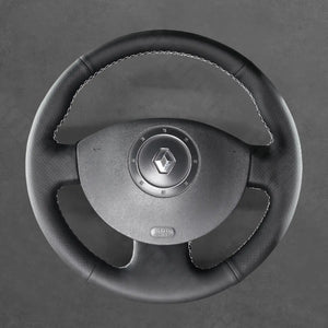 Griffowl Steering Wheel Cover for Bespoke Hatchback Renault Megane 2 Scenic 2 Grand Scenic Kangoo 2 2002-2013. Turn every drive into a luxury experience.