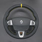 Griffowl Steering Wheel Cover for Bespoke Hatchback Renault Megane 3 Coupe RS 2010-2016. Elevate your interior with Griffowl's wrap and stitch kit.