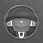 Griffowl Steering Wheel Cover for Bespoke Hatchback Renault Megane 3 Coupe RS 2010-2016. Elevate your interior with Griffowl's wrap and stitch kit.
