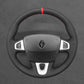 Griffowl Steering Wheel Cover for Bespoke Hatchback Renault Megane 3 Scenic 3 Grand Scenic Kangoo 2 2008-2020. Turn every drive into a luxury experience.