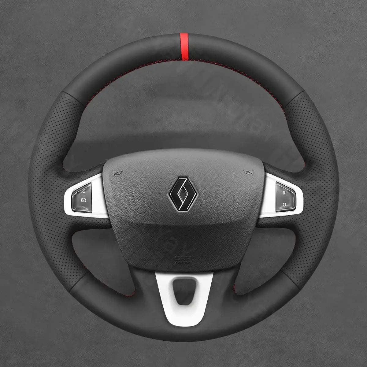 Griffowl Steering Wheel Cover for Bespoke Hatchback Renault Megane 3 Scenic 3 Grand Scenic Kangoo 2 2008-2020. Turn every drive into a luxury experience.