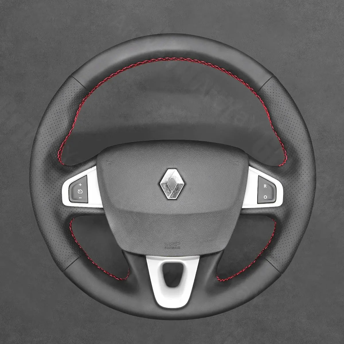 Griffowl Steering Wheel Cover for Bespoke Hatchback Renault Megane 3 Scenic 3 Grand Scenic Kangoo 2 2008-2020. Turn every drive into a luxury experience.