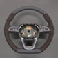 Griffowl Steering Wheel Cover for Bespoke Hatchback Seat Ibiza 6F FR CUPRA Leon 5F FR CUPRA Alhambra FR Line 2015-2022. Compact, hand-sewn DIY wrap for quick interior mods and grip upgrade.
