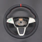 Griffowl Steering Wheel Cover for Bespoke Hatchback Seat Ibiza 6J 2012-2015. Perfect grip with our steering wheel wrap and custom interior touch.
