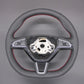 Griffowl Steering Wheel Cover for Bespoke Hatchback Skoda Fabia Scala Citigo Octavia Superb 2015-2019. Perfect for enthusiasts seeking refined interior mods.
