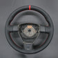 Griffowl Steering Wheel Cover for Bespoke Hatchback Skoda Octavia Fabia II 2004-2008. Hand-sewn kit for drivers seeking precision and comfort.

