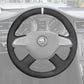 Griffowl Steering Wheel Cover for Bespoke Hatchback Skoda Roomster Octavia Superb 2013-2015. Elevate your interior with Griffowl's wrap and stitch kit.
