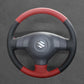 Griffowl Steering Wheel Cover for Bespoke Hatchback Suzuki Swift Alto plash 2005-2015. Elevate your interior with Griffowl's wrap and stitch kit.