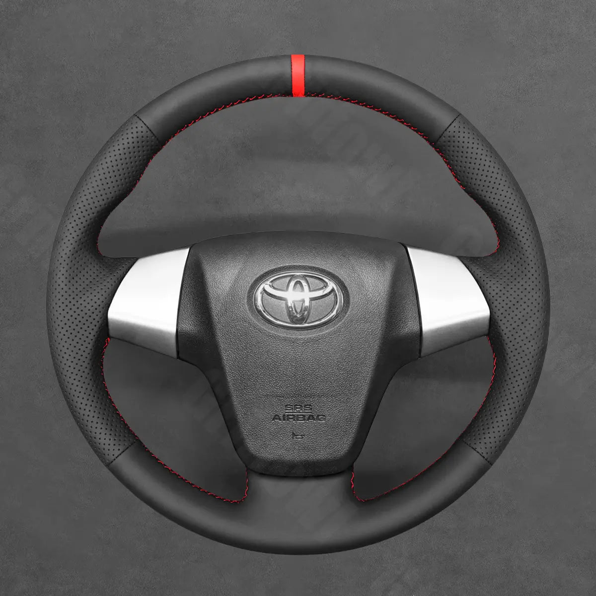 Griffowl Steering Wheel Cover for Bespoke Hatchback Toyota Avanza Calya 2014-2024. For refined interior upgrades using our wrap and stitch kit.