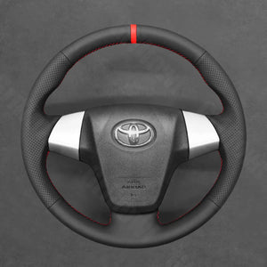 Griffowl Steering Wheel Cover for Bespoke Hatchback Toyota Avanza Calya 2014-2024. For refined interior upgrades using our wrap and stitch kit.