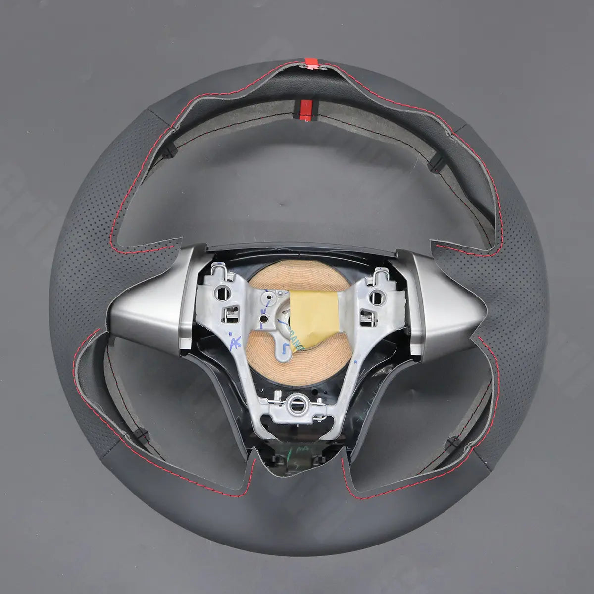 Griffowl Steering Wheel Cover for Bespoke Hatchback Toyota Avanza Calya 2014-2024. For refined interior upgrades using our wrap and stitch kit.