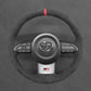 Griffowl Steering Wheel Cover for Bespoke Hatchback Toyota Corolla Yaris GR 2020-2025. Elevate your interior with Griffowl's wrap and stitch kit.