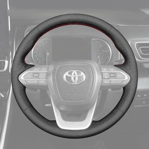 Griffowl Steering Wheel Cover for Bespoke Hatchback Toyota Noah Voxy 2022-2025. For refined interior upgrades using our wrap and stitch kit.