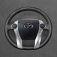Griffowl Steering Wheel Cover for Bespoke Hatchback Toyota Prius 30 XW30 Prius+ Prius C Prius V 2009-2020. Premium kit for drivers who love to hand sew and DIY.