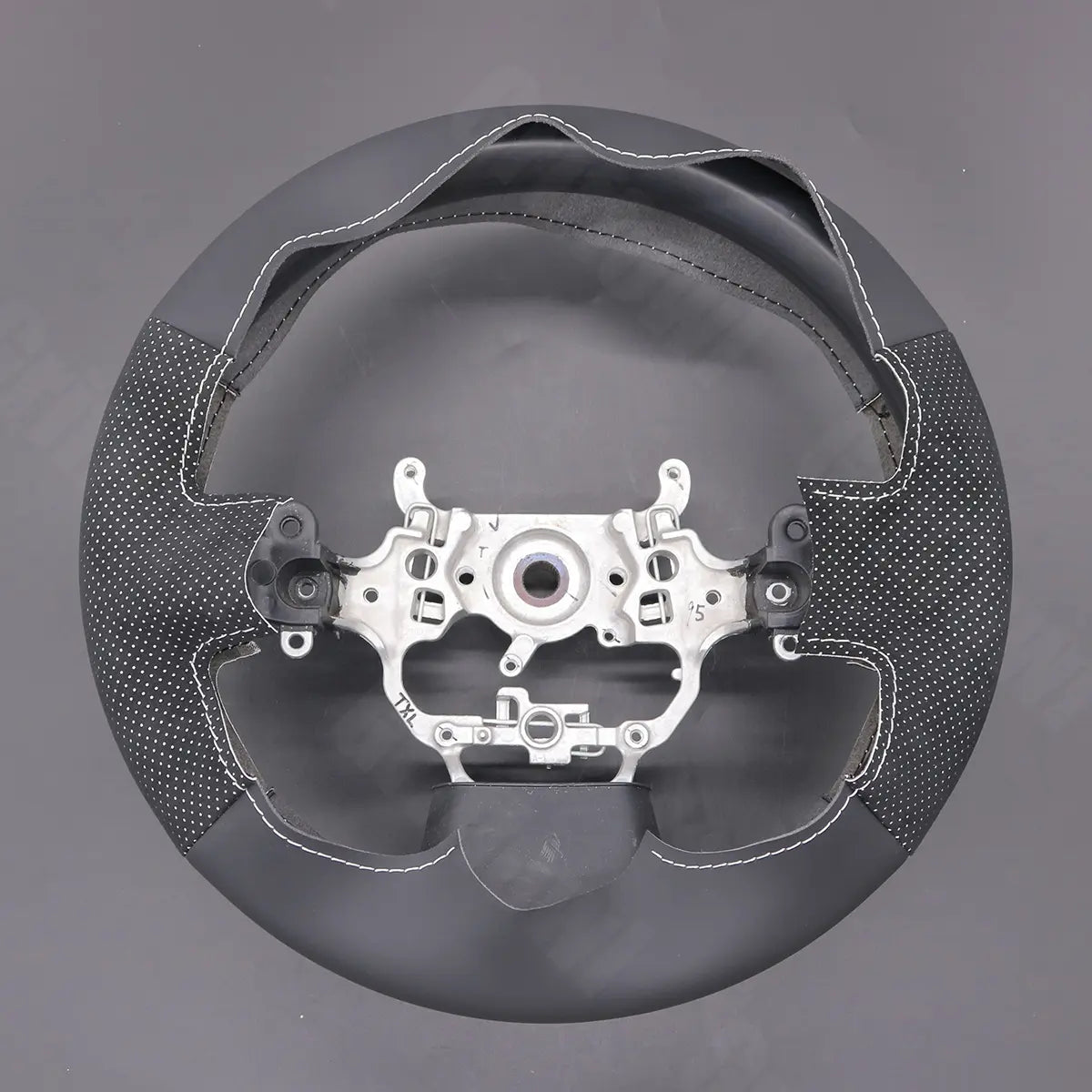 Griffowl Steering Wheel Cover for Bespoke Hatchback Toyota Prius VI XW60 Prius Prime bZ4X 2023-2025. Elevate your interior with Griffowl's wrap and stitch kit.
