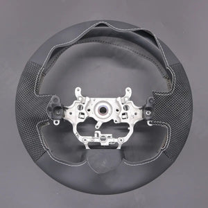 Griffowl Steering Wheel Cover for Bespoke Hatchback Toyota Prius VI XW60 Prius Prime bZ4X 2023-2025. Elevate your interior with Griffowl's wrap and stitch kit.