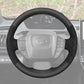Griffowl Steering Wheel Cover for Bespoke Hatchback Toyota Prius VI XW60 Prius Prime bZ4X 2023-2025. Elevate your interior with Griffowl's wrap and stitch kit.