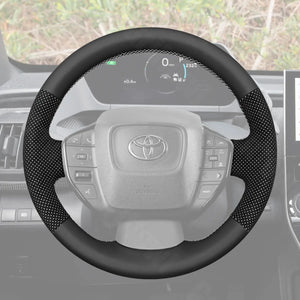 Griffowl Steering Wheel Cover for Bespoke Hatchback Toyota Prius VI XW60 Prius Prime bZ4X 2023-2025. Elevate your interior with Griffowl's wrap and stitch kit.