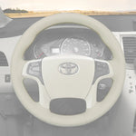 Griffowl Steering Wheel Cover for Bespoke Hatchback Toyota Sienna 2011-2014. Perfect grip with our steering wheel wrap and custom interior touch.