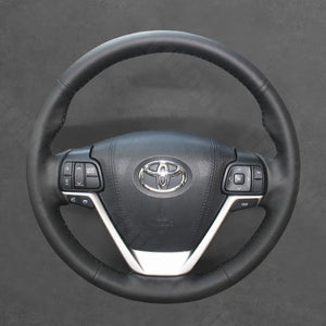 Griffowl Steering Wheel Cover for Bespoke Hatchback Toyota Sienna 2015-2020. Perfect grip with our steering wheel wrap and custom interior touch.