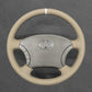 Griffowl Steering Wheel Cover for Bespoke Hatchback Toyota Sienna Alphard Estima Voxy Noah Verso HiAce TownAce 2003-2020. Compact, hand-sewn DIY wrap for quick interior mods and grip upgrade.