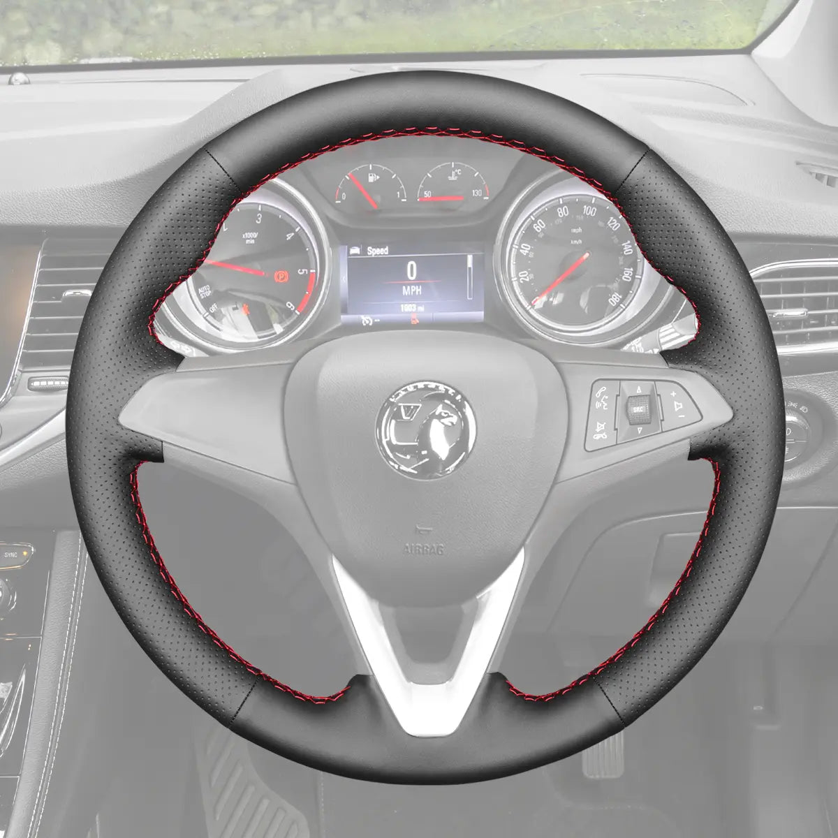 Griffowl Steering Wheel Cover for Bespoke Hatchback Vauxhall Corsa E Mk4 Astra K Mk7 Karl Zafira C 2014-2020. Turn every drive into a luxury experience.

