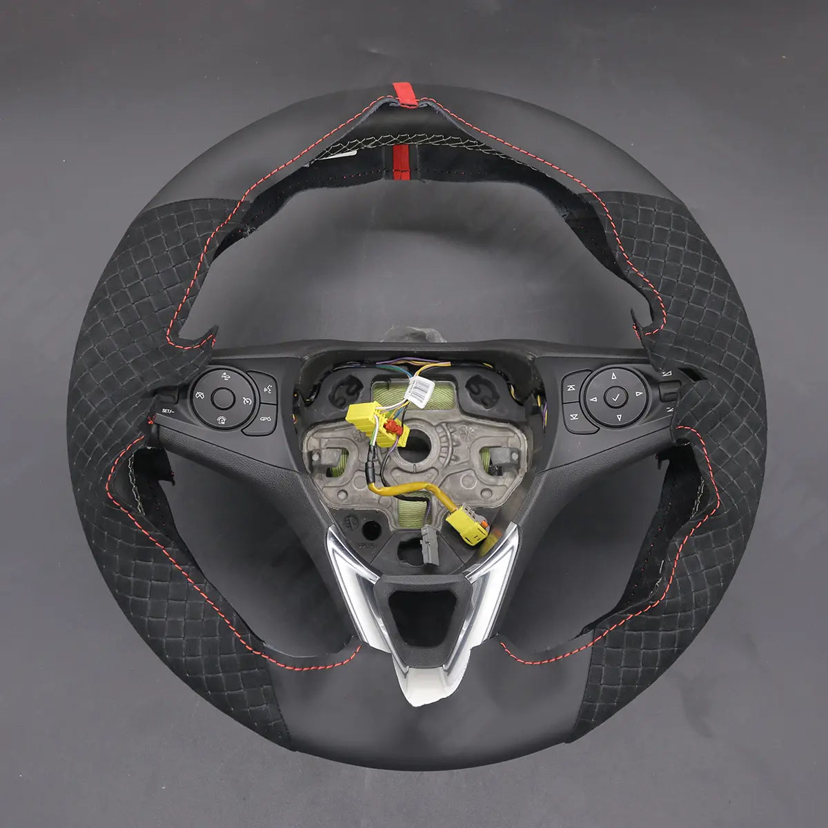 Griffowl Steering Wheel Cover for Bespoke Hatchback Vauxhall Corsa E Mk4 Astra K Mk7 Karl Zafira C 2014-2020. Turn every drive into a luxury experience.
