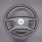 Griffowl Steering Wheel Cover for Bespoke Hatchback Volkswagen VW Caddy Multivan Transporter 5 T5 2003-2009. Turn every drive into a luxury experience.

