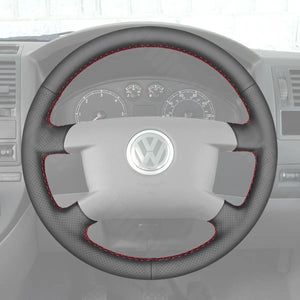 Griffowl Steering Wheel Cover for Bespoke Hatchback Volkswagen VW Caddy Multivan Transporter 5 T5 2003-2009. Turn every drive into a luxury experience.

