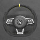 Crafted Steering Wheel Cover for Volkswagen VW Passat Variant R-Line B8 Mk8 2014-2019