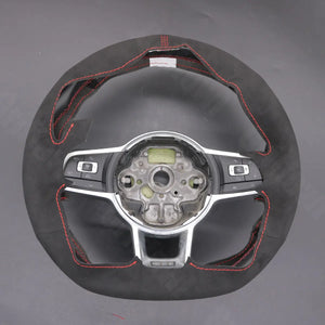 Personalized SUV Steering Wheel Cover for Volkswagen VW T Roc R Line 2017-2021