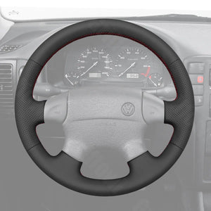 Griffowl Steering Wheel Cover for Bespoke Hatchback Volkswagen VW Golf GTI Mk3 Polo Mk3 1991-1998. Hand-sewn DIY kit blends grip, function, and style inside.
