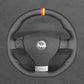 Griffowl Steering Wheel Cover for Bespoke Hatchback Volkswagen VW Golf GTI Mk5 Golf R32 Scirocco 2005-2009. Turn every drive into a luxury experience.

