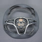 Griffowl Steering Wheel Cover for Bespoke Hatchback Volkswagen VW Golf GTI Mk8 2021-2025. Elevate your interior with Griffowl's wrap and stitch kit.
