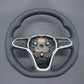 Griffowl Steering Wheel Cover for Bespoke Hatchback Volkswagen VW Golf GTI Mk8 2021-2025. Elevate your interior with Griffowl's wrap and stitch kit.
