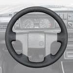 Griffowl Steering Wheel Cover for Bespoke Hatchback Volkswagen VW Golf Mk2 GTI 1984-1999. Elevate your interior with Griffowl's wrap and stitch kit.

