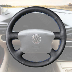 Griffowl Steering Wheel Cover for Bespoke Hatchback Volkswagen VW Golf Mk4 Sharan Transporter T4 T5 1997-2010. Turn every drive into a luxury experience.
