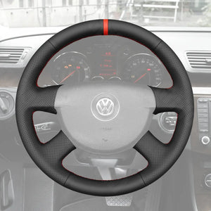 Griffowl Steering Wheel Cover for Bespoke Hatchback Volkswagen VW Transporter 2005-2009. Elevate your interior with Griffowl's wrap and stitch kit.

