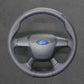 Griffowl Steering Wheel Cover for Bespoke Hatchback Ford Focus Mk3 C MAX Grand C MAX Escape Kuga 2010-2015. Elevate your interior with Griffowl's wrap and stitch kit.